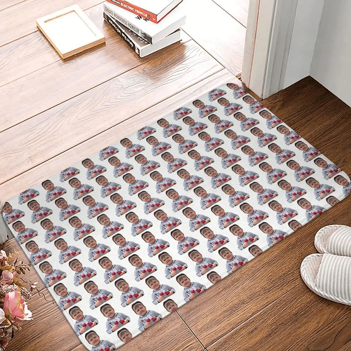 Hasbulla Magomedov Bathroom Mat Cool Meme Doormat Flannel Carpet Outdoor Rug Home Decoration