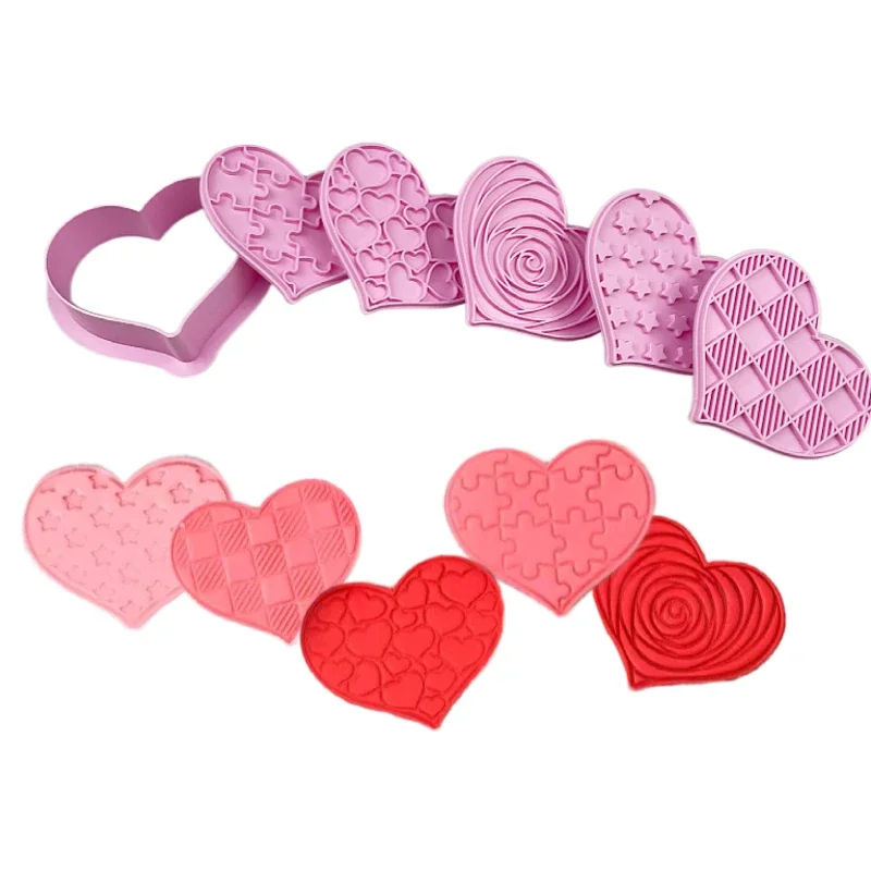 6Pcs Set Love Mold …