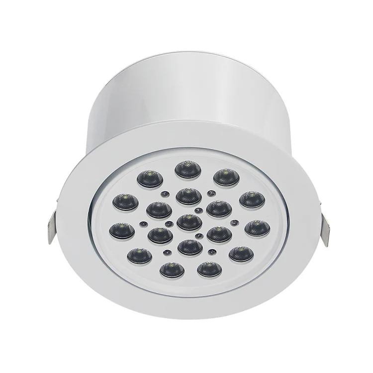 Modern RGB Mix LED Downlight for Indoor Use Rotating Gold Spotlight for Jewelry Store Aluminum Remote Control WHITE WARM WHITE