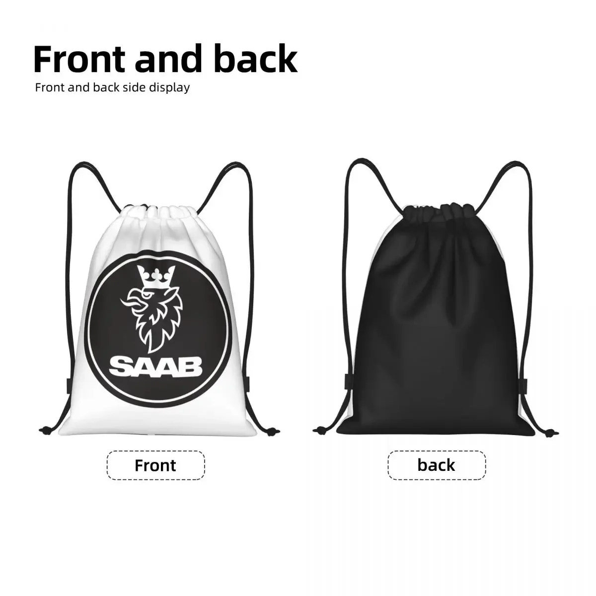 Custom Swedish Saabs Scanias awstring Bags For Shopping Yoga Backpacks Women Men Sports Gym Sackpack