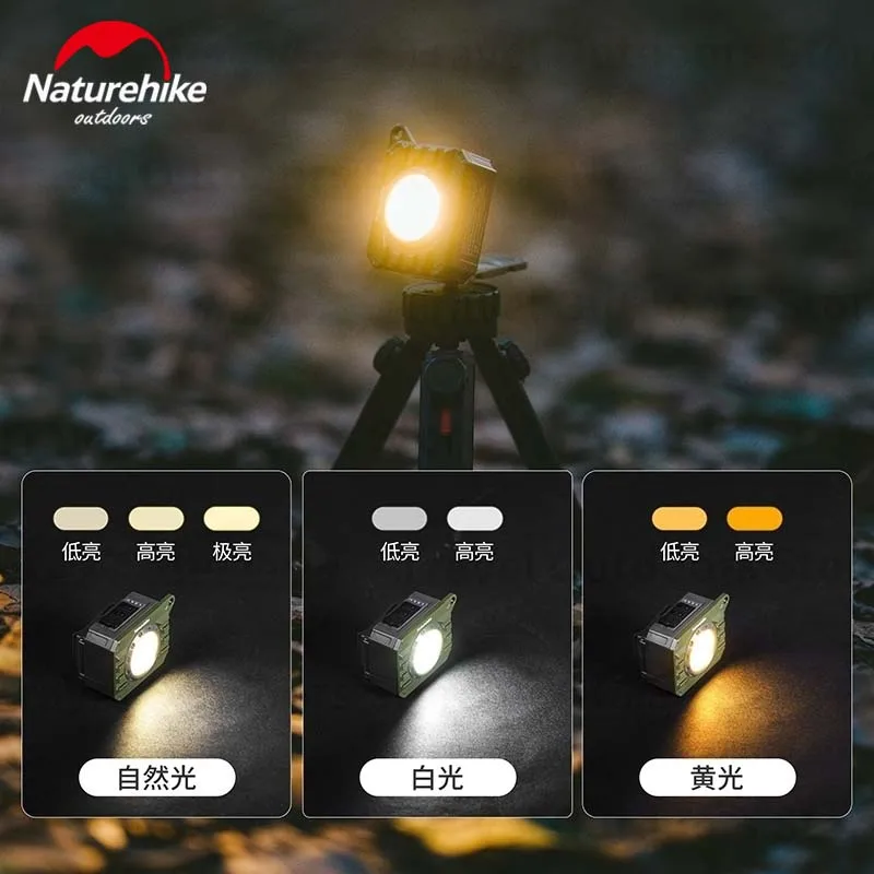 

Naturehike Camping Backpack Lamp Mini Ultralight 12h Battery Life Hanging Light Clip-on Light Outdoor Waterproof Portable Light
