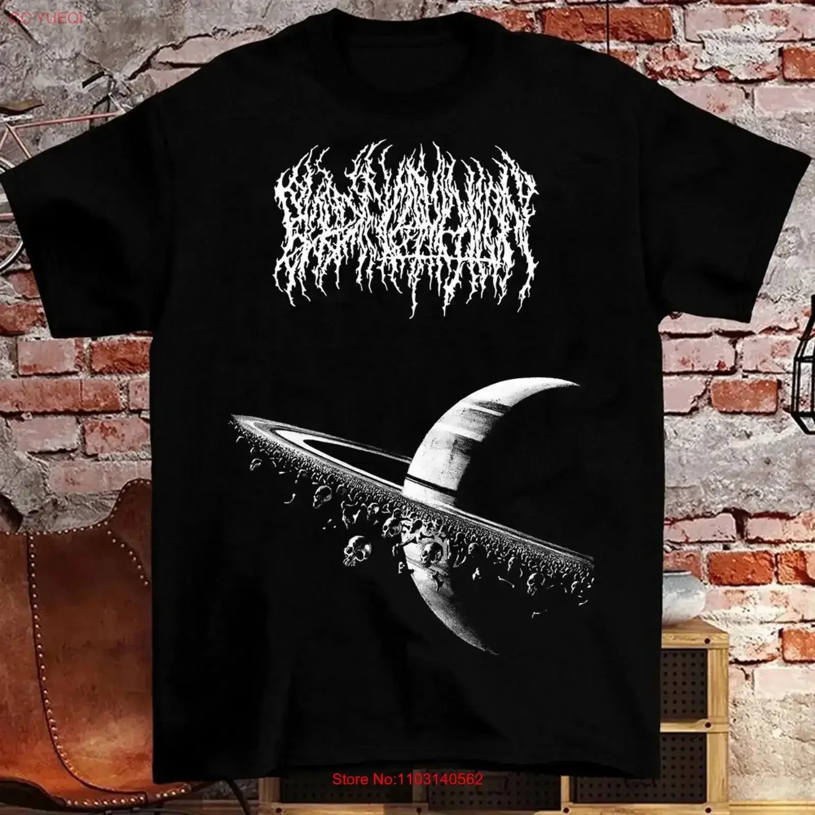 Vintage Blood Incantation Album Funny Black All T Shirt Washed homme Slightly Breathable fashion Stylish vintage Washed Casual