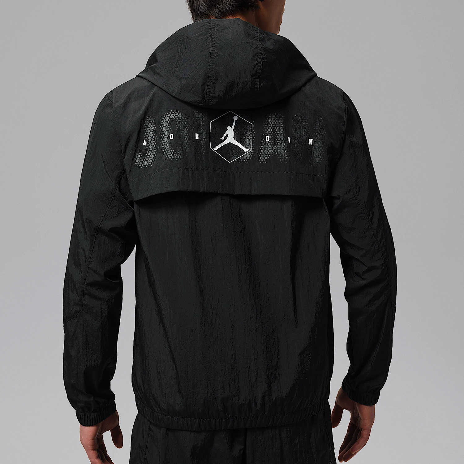 Nike genuine Jordan men's hooded zipper long sleeved jacket jacket IW1901-010