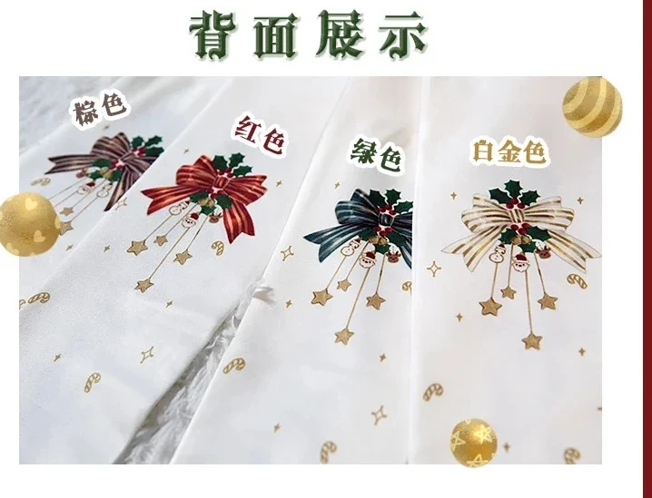 Original Christmas Bell Socks Snowman Elk Printed Pantyhose Women Girls Christmas Gift Fashion Legging Stocking Female Tights