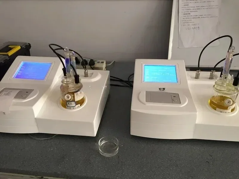 Automatic Detection TP-2100 moisture content measuring instrument / Karl Fischer coulometric water content tester