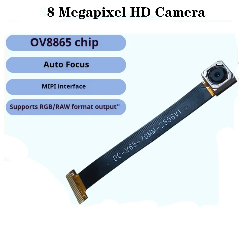 8 Milyon Piksel OV8865 Kamera Modülü MIPI Arayüzü AF Otomatik Odaklama Pc Esp32 Kamera Web Mini Parçaları için RGB/RAW Çıkışını Destekler Web Kamerası