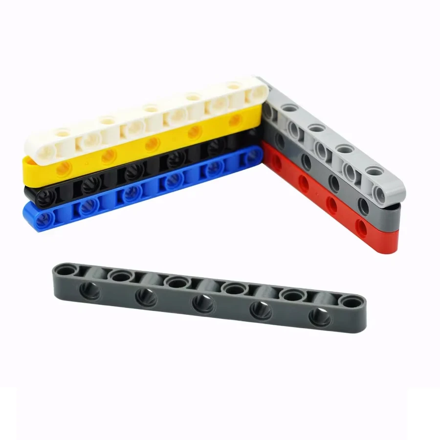 

10Pcs Liftarm Thick 1x11 Holes Arm Open Center Building Blocks High-Tech Beam Bricks Particle DIY Toys Kid Gift Compatible Brand
