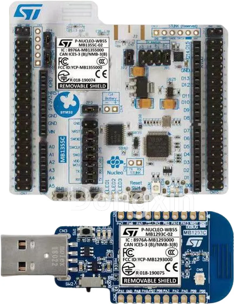 Original Stock P-nucleo-wb55 USB dog and Nucleo-64 with STM32WB55 MCU