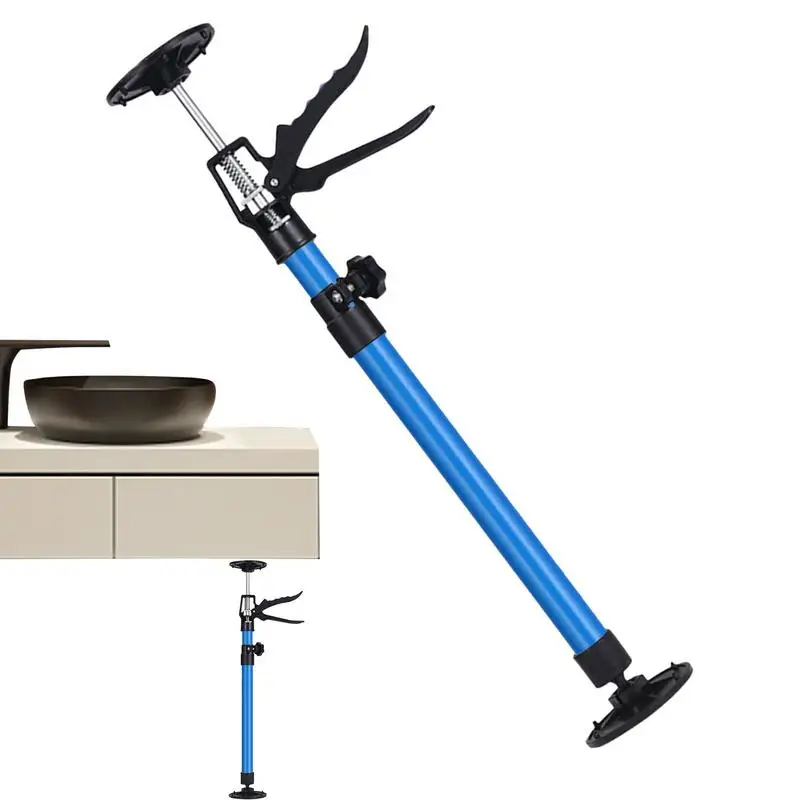 Carpintaria Telescópico Suporte Rod Labor-saving Arm Jack Tool Quick Support Pole Lifting Device Instalação de Armários Móveis
