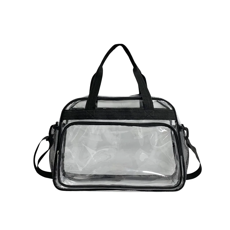 Fashion Trend Transparent PVC Travel Bag Large Capacity PVC Travel Storage Bag Outdoor Travel Beach Bag