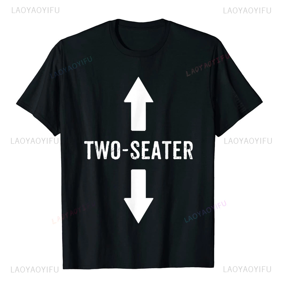 Fun Two Seater Graphic Shirt for Men 2 Seater Dad Funny Gift T-Shirt Latest Young Tees Street Tshirts Cotton Casual Tee Shirts