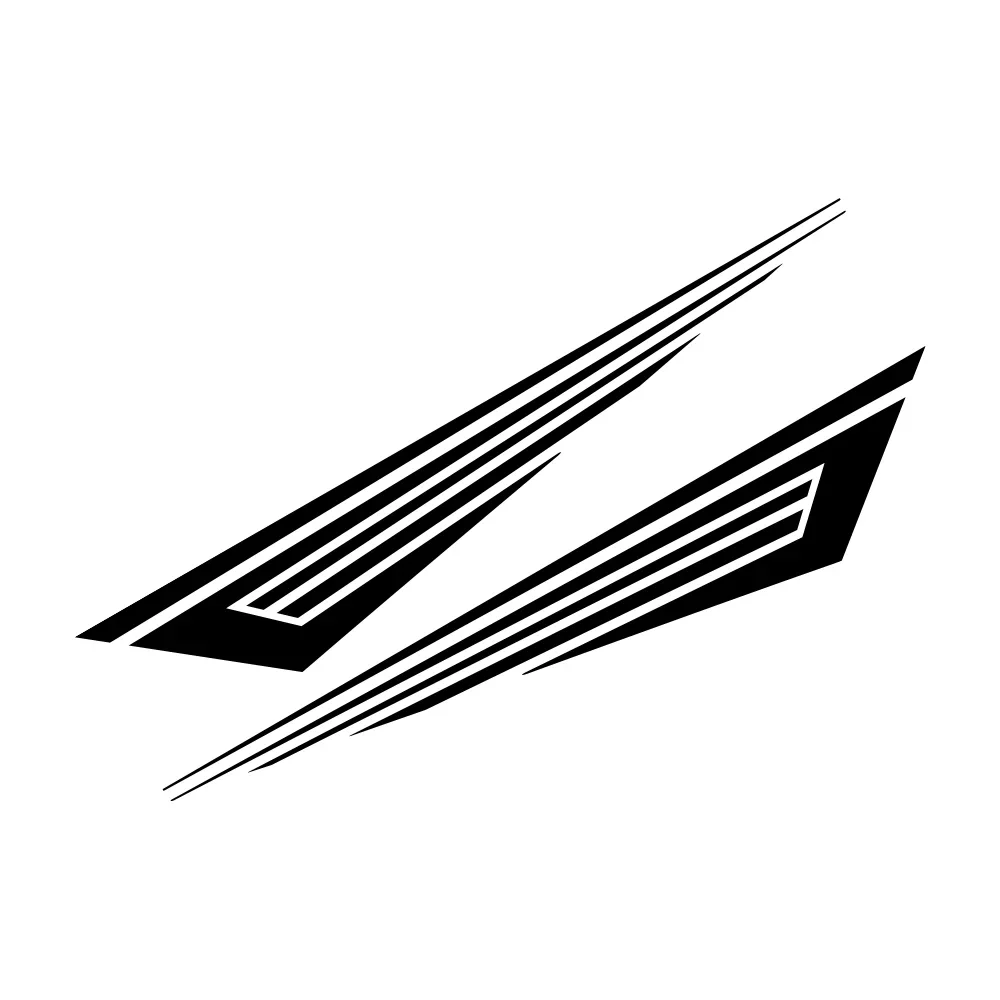 

2Pcs Car Door Side Decals Kit For Tesla Model Y Car Waterproof Vinyl Film Auto Decoration Sticker Car Accessories Exterior