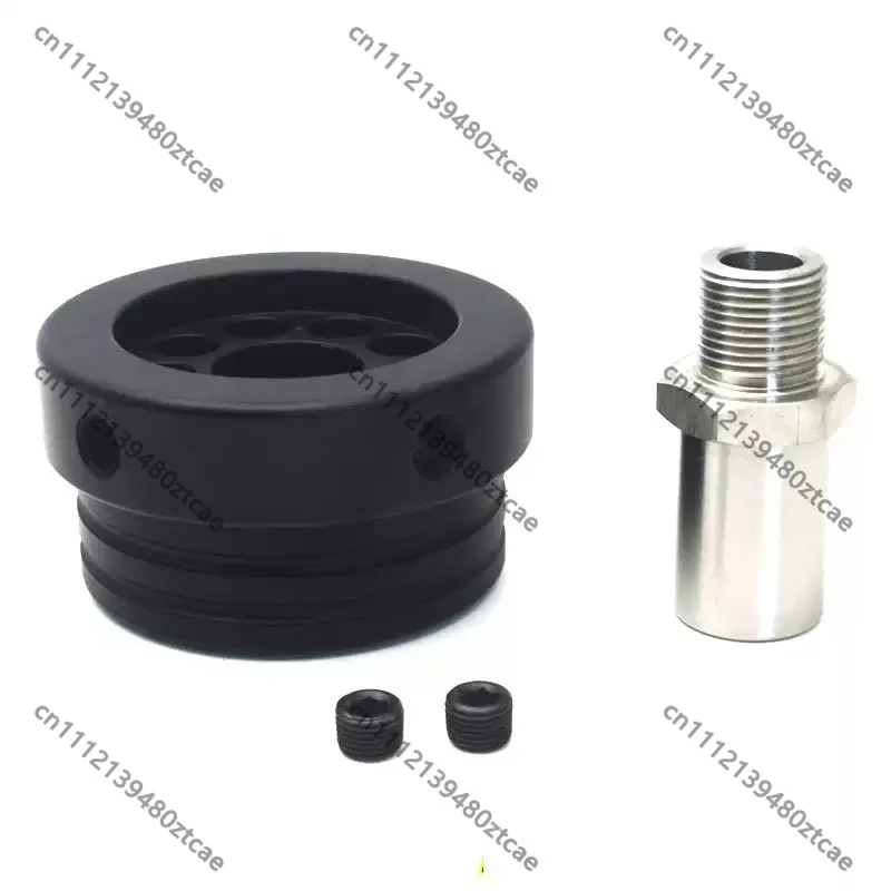 Universal Oil Feed Sandwich Plate Adapter For 1.5T Car Modification Oil Pressure & Oil Temperature Gauge Fitting Parts