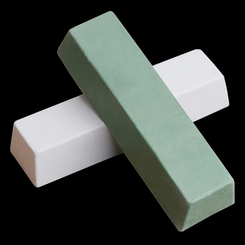 Knife polishing sharpener sharpening stone Leather Honing Strop Compound Green Abrasive Paste Metals Polishing Wax Paste