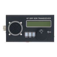 USDR/USDX Radio Transceiver Built-In 6000mah Battery SSB CW QRP Transceiver CW Volume Adjustable with Handheld Mic for Ham Radio