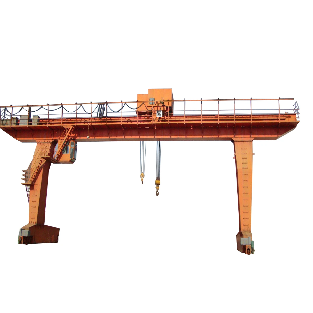 Double Beam Girder Gantry Crane with Trolley Outdoor 125/30 Ton for Industrial Material Handling Professional Heavy Duty Pro