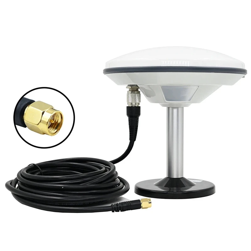FULL-2X L1 L2 GNSS Антенна Trim Ble Сельскохозяйственная GPS Антенна RTK F9P GPS GLO BDS GAL M90SD Антенный кабель с магнитным основанием A