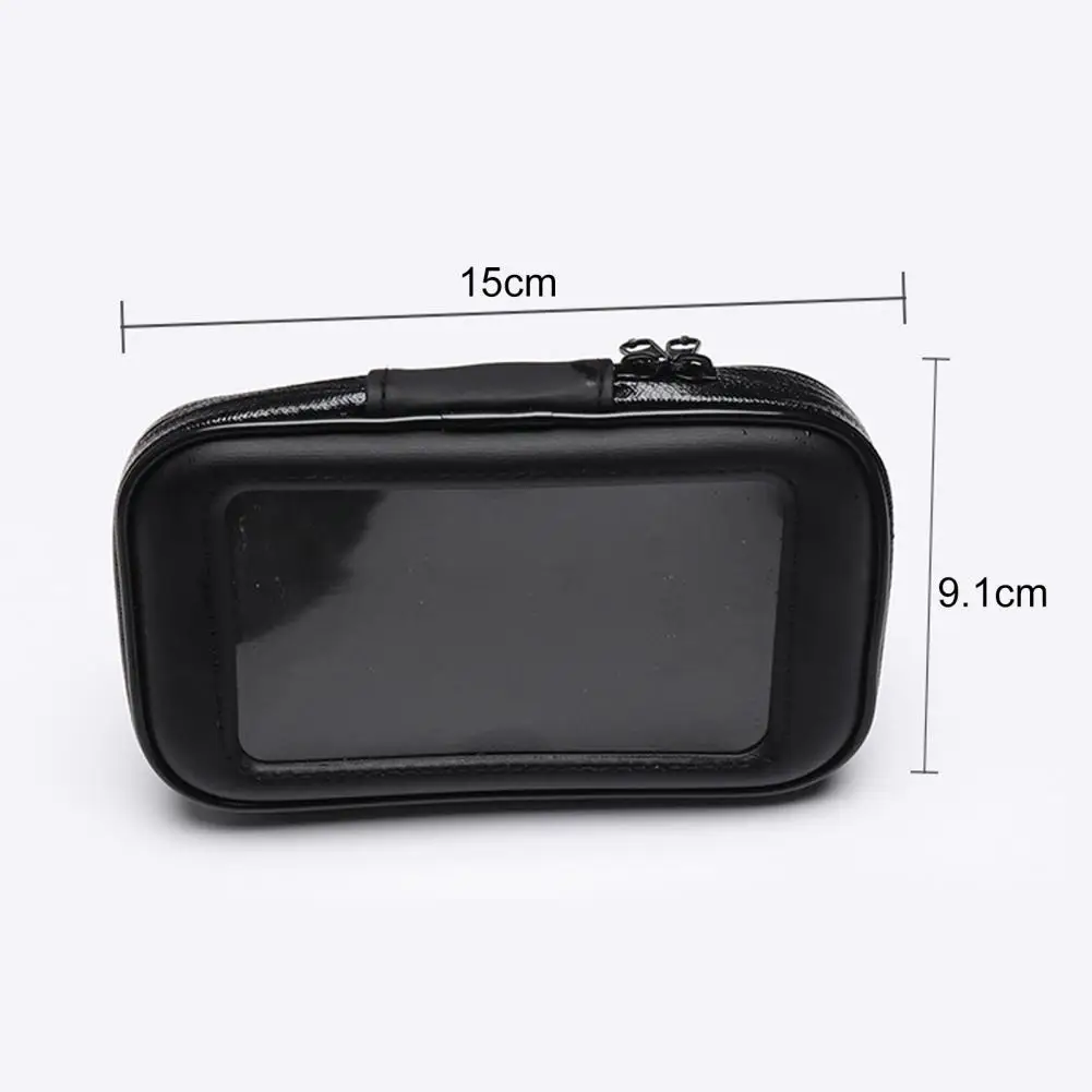 Bike Phone Support Waterproof Case Bike Motorcycle Handlebar Rear View Mirror Stand Holder for Mobile Phone Mount Bag