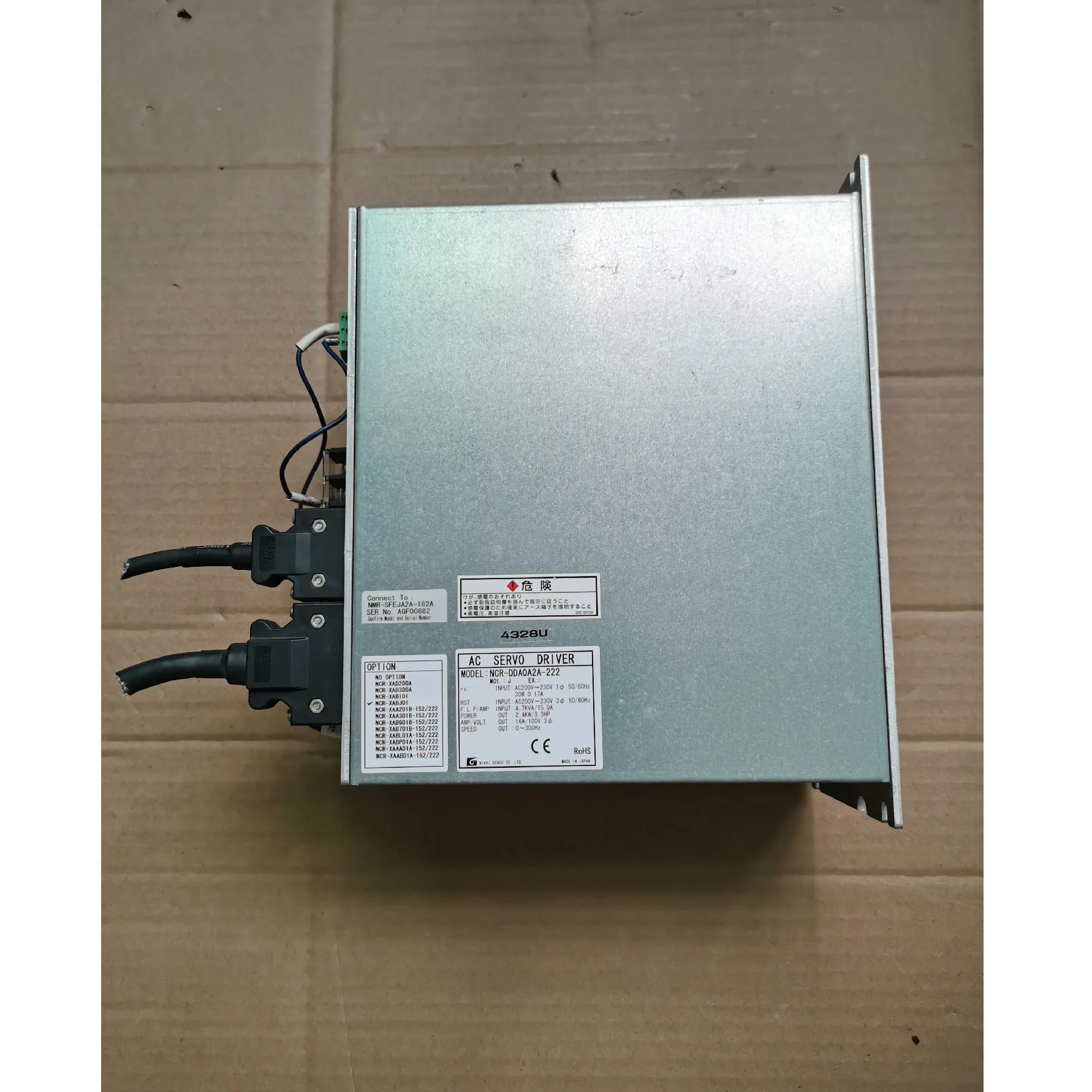 NCR-DDA0A2A-222   Servo Drive  With warranty