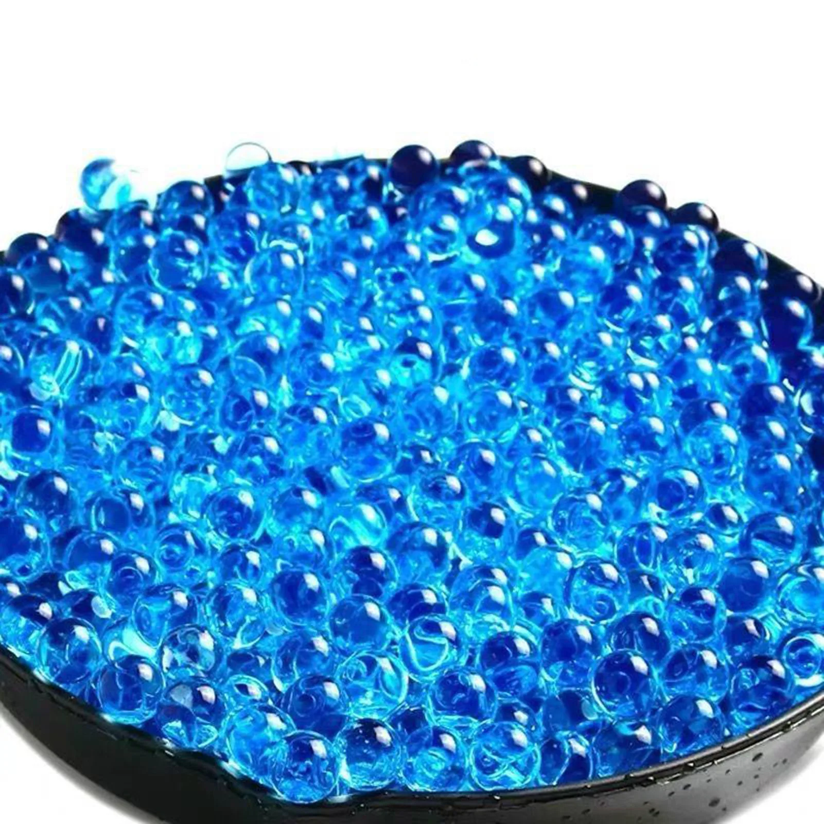 50000PCS/100000 PCS/lot Blue 7-8mm Soft Water Bombs Crystal Bullet Gel BallToy Accessories For Children Outdoor