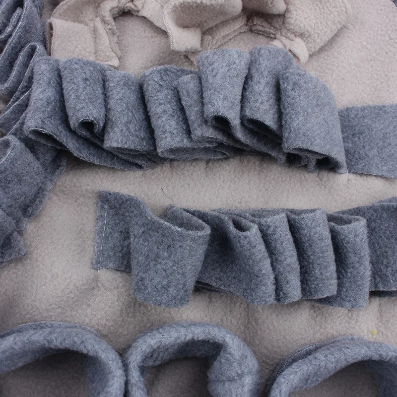 الكلاسيكية رمادي الهامستر أرنب الحيوانات الأليفة عدم الانزلاق الصوف استهلاك الطاقة التدريب العلف استنشاق الوسادة