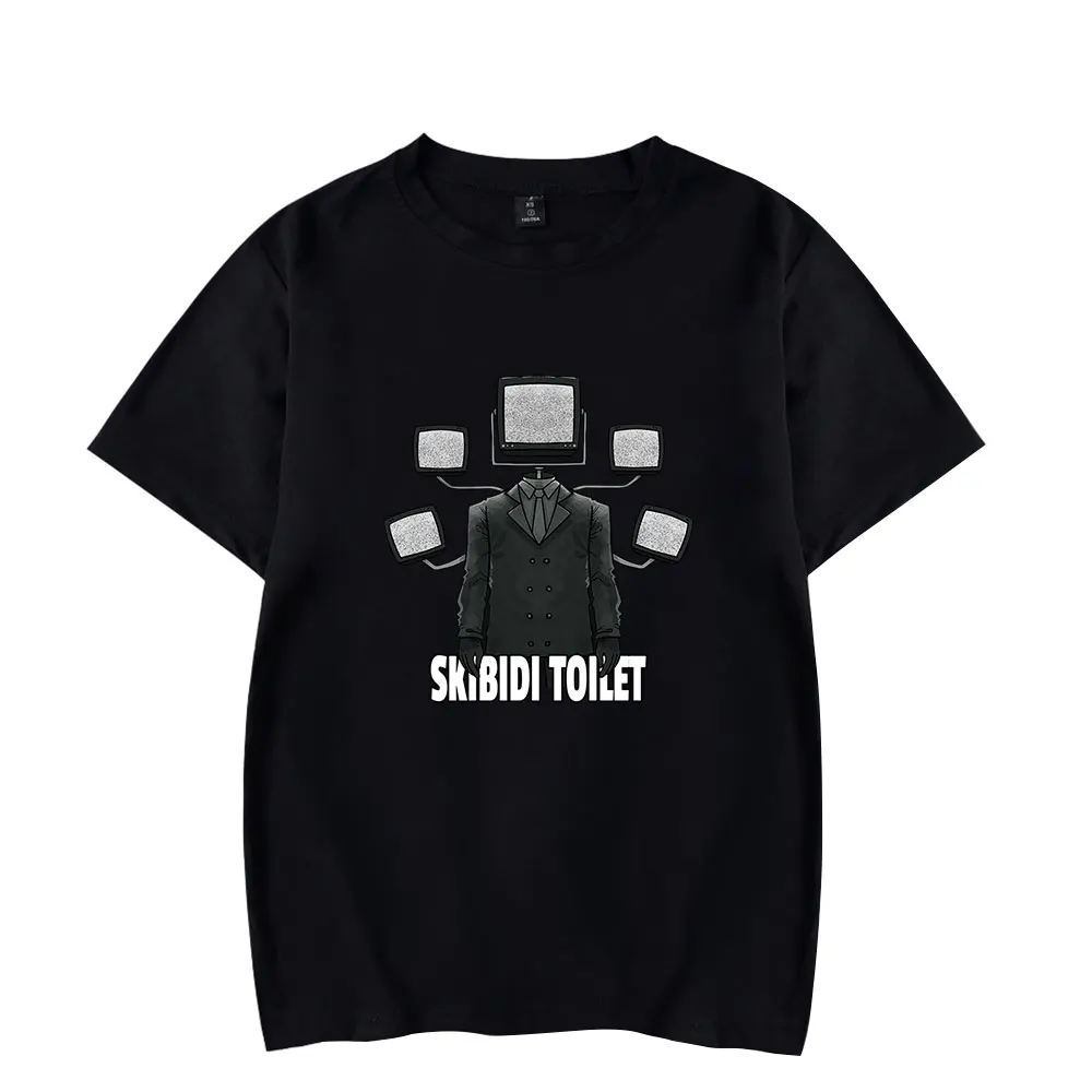 

Skibidi Toilet T-Shirts TV Series Merch For Women Men Unisex O-neck Summer Short Sleeve TShirt Streetwear Fashion Tops