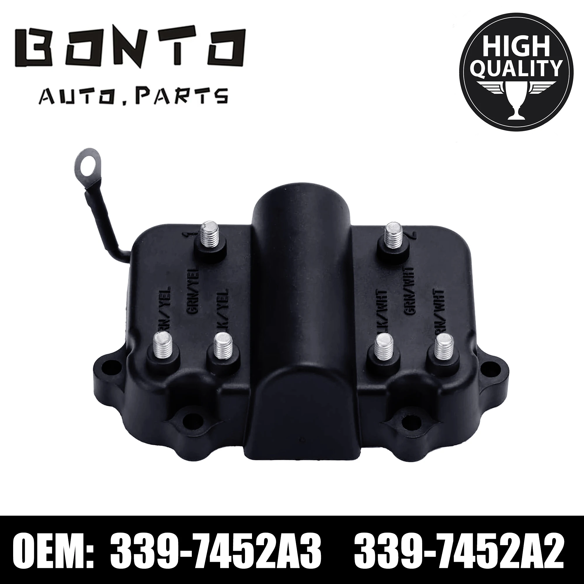 

Лодочный мотор BONTO, CDI-переключатель, блок питания воспламенителя для Mercury 18HP 20HP 25HP 35HP 40HP 339-7452A3 339-7452A2 339-7452A1