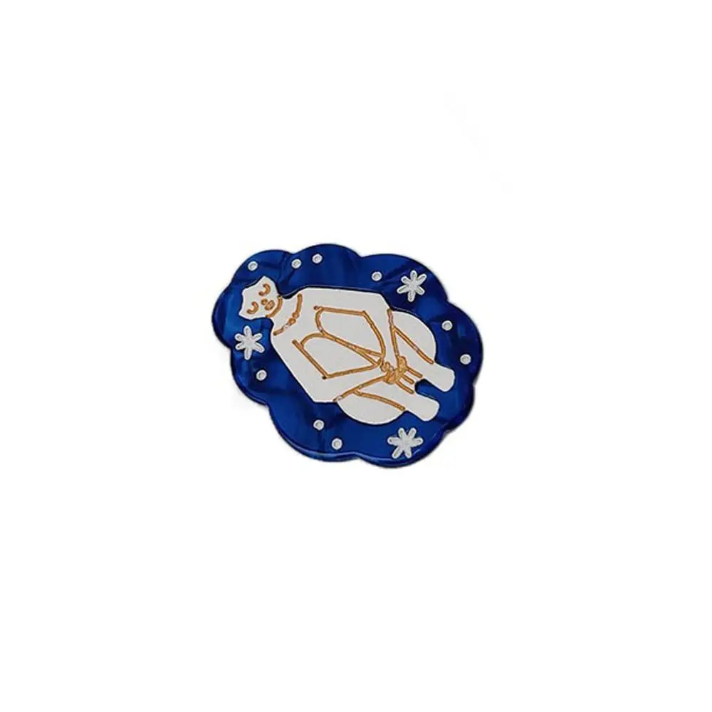 Clip LATERAL de serpiente, Clip de pico de pato de cristal, flor, nube, seta, horquillas de circón, pasadores de mujer, pinza para el cabello de acetato, pinza para el cabello Ins