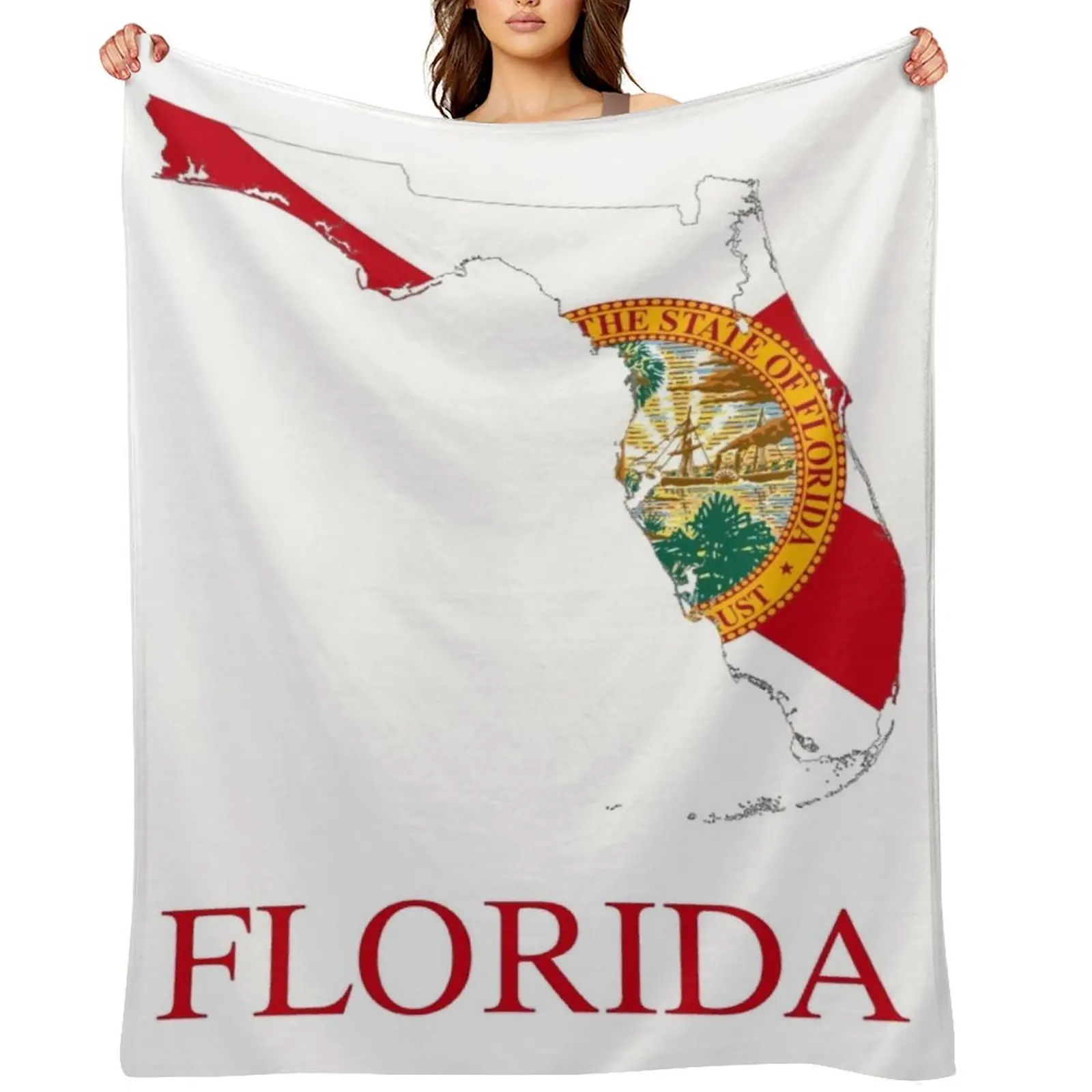 

Florida Throw Blanket Thermals For Travel blankets ands Hairys Blankets