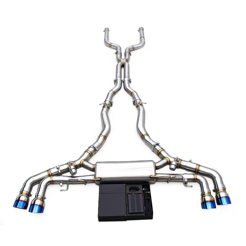 

Yooking Stainless Steel Catback Exhaust For BMW X5M/X6M F95/F96 4.4TT Exhaust Pipe Muffler With Valve Control System
