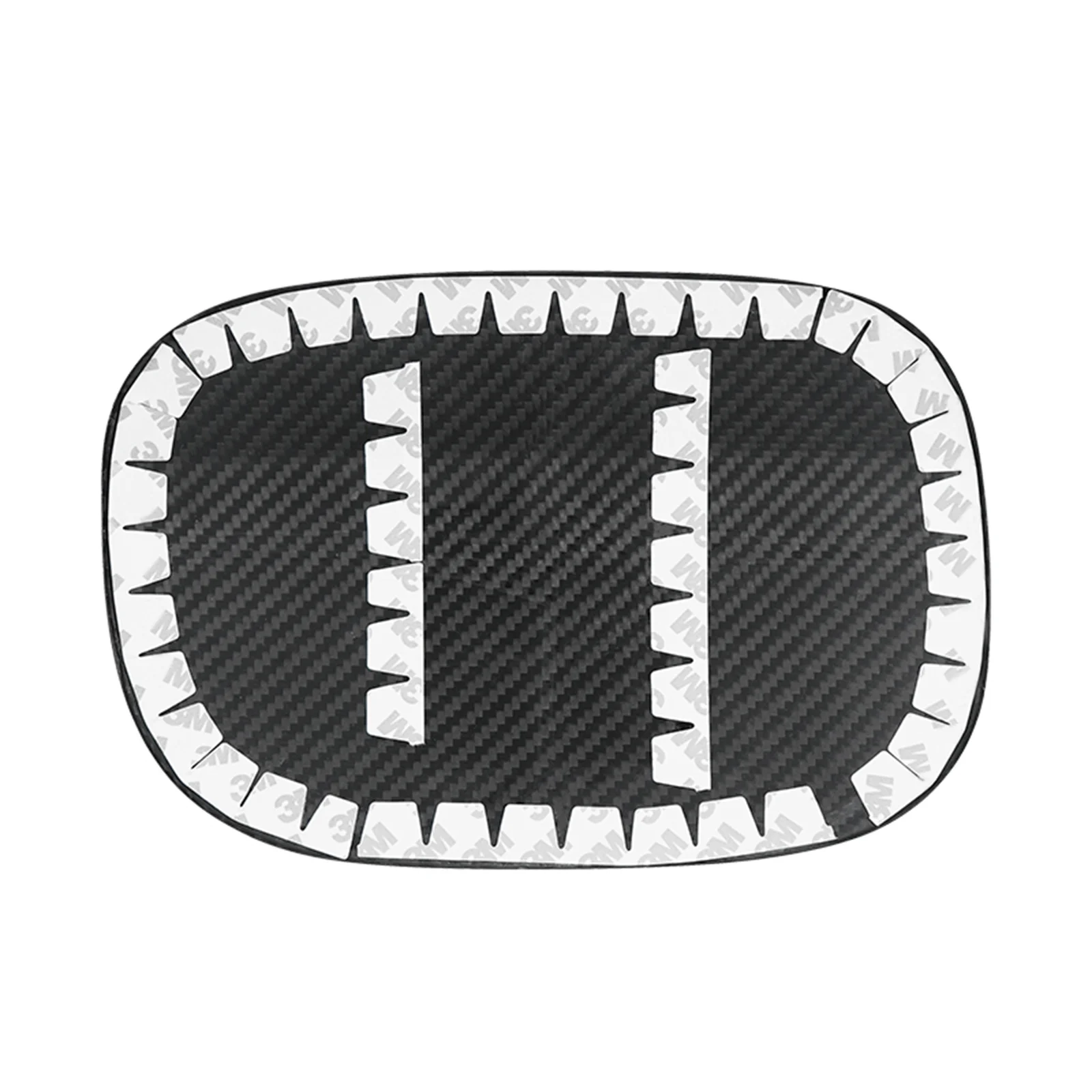 

For Kia Stinger 2018-2023 2019 2020 2021 2022 Carbon Fiber Car Fuel Tank Oil Cap Gas Cover Trim