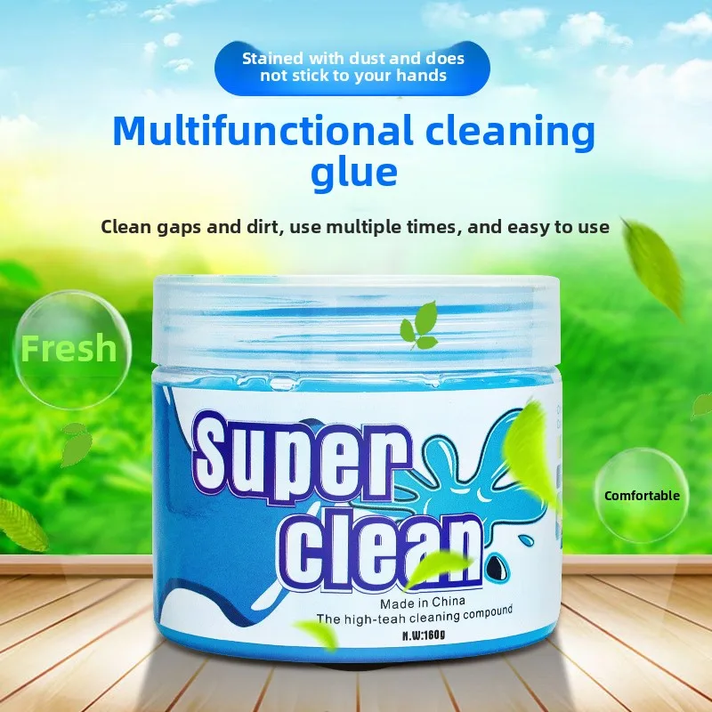 

Чистящая шпатлевка для кристаллов, гель для чистки салона автомобиля, слизь для пыли и щелей, многофункциональное чистящее средство