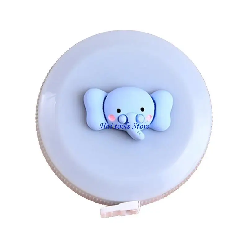 X37E Children Retractable Cartoon Tape Measure 60-Inch 1.5Meter Mini Soft Tape