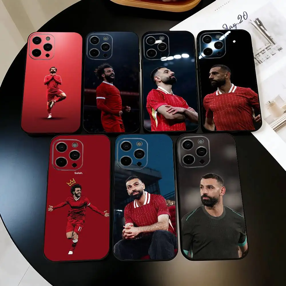 

M-Mohamed S-Salah MS Phone Case Silicone Soft For IPhone 17 16 15 14 13 12 11 X XR Plus Pro Max Plus
