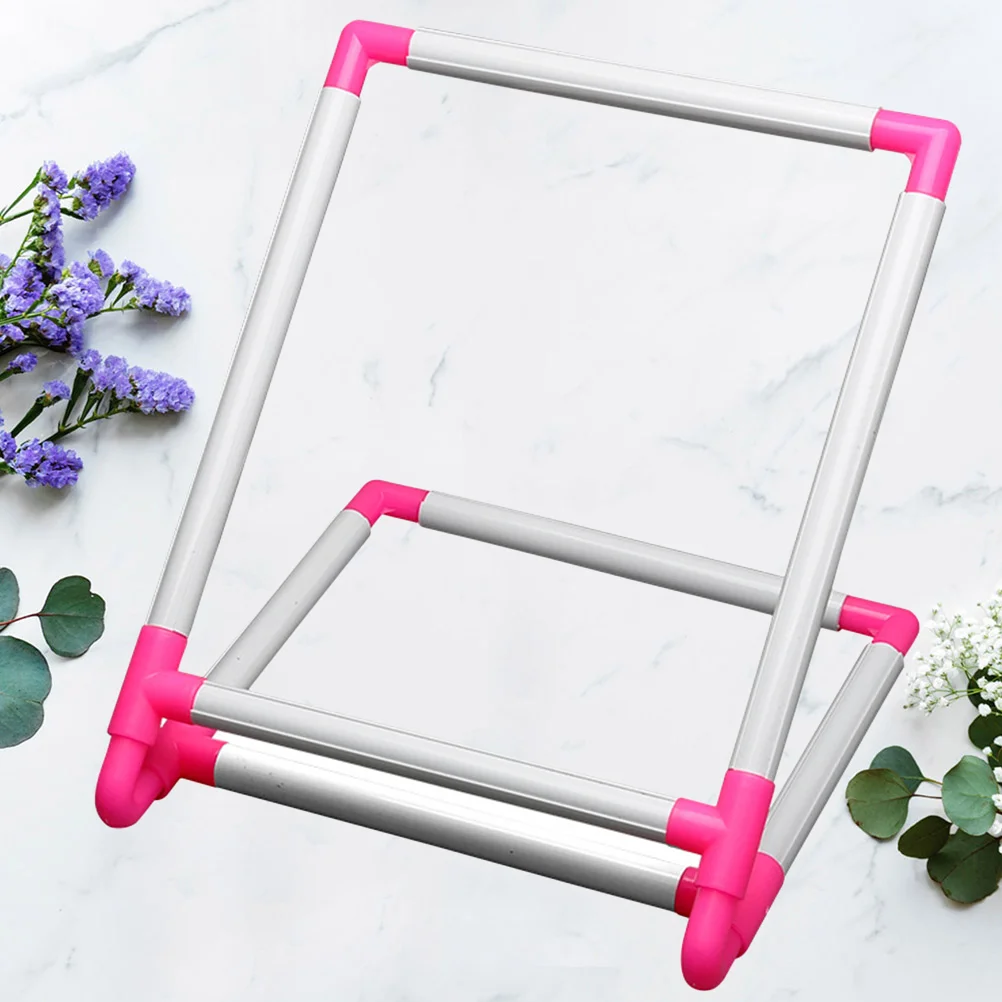 

Cross Stitch Rack Shelf Embroidery Tufting Kit Holder Crochet Kits Tine for Table