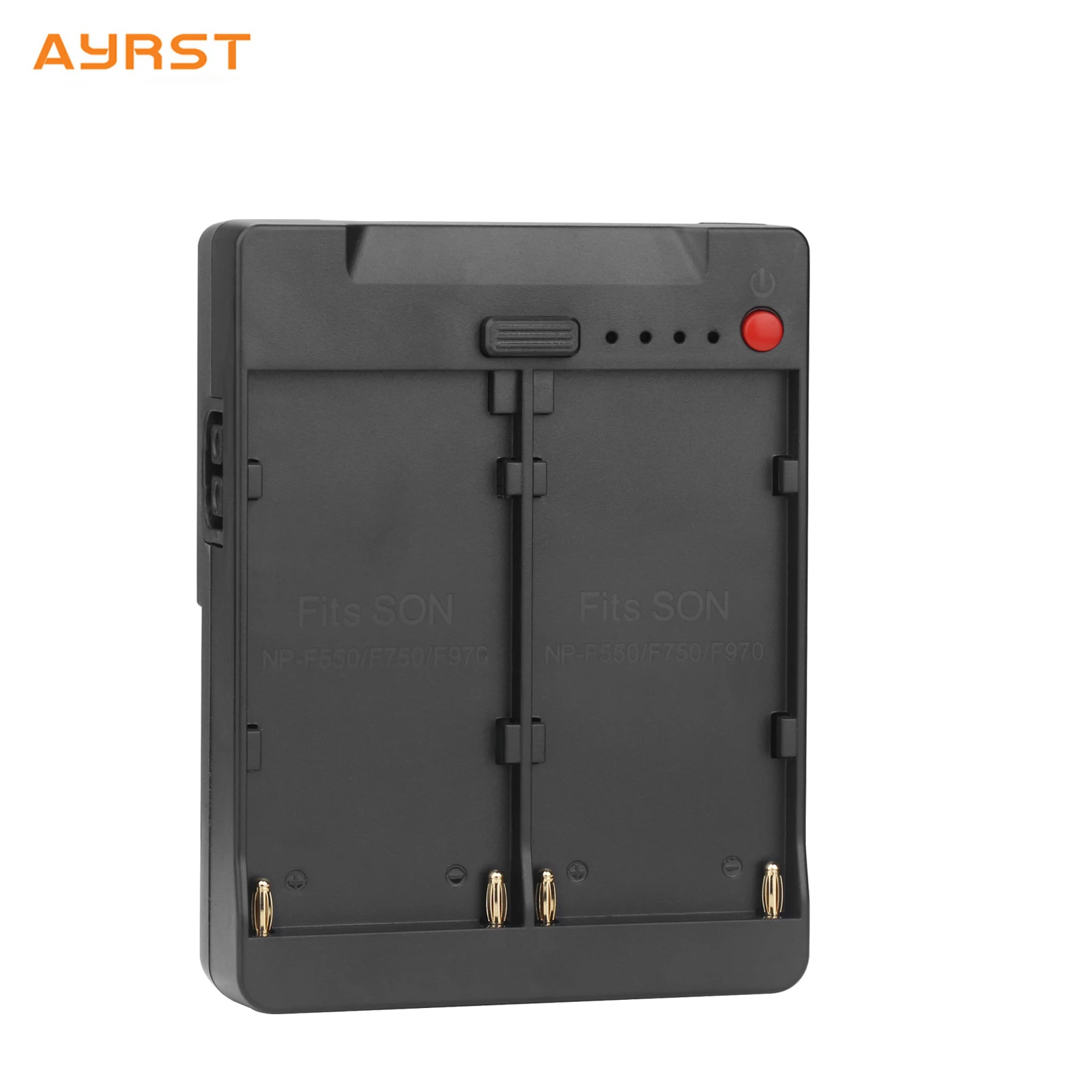 Adaptador Conversor de Bateria da Série NP-F (NP-F970/NP-750) para Suporte V-Lock/V-Mount para Monitor Sony Anton Bauer