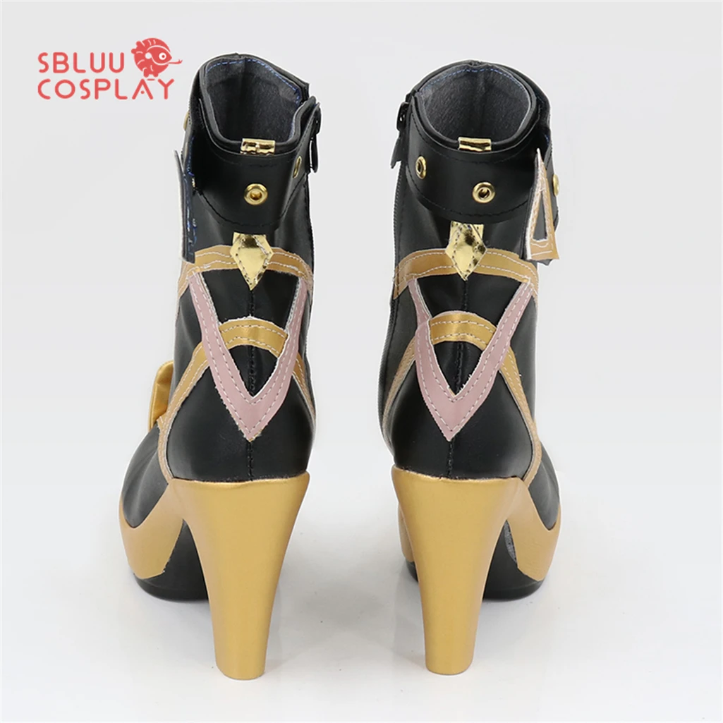 SBluuCosplay Genshin Impact Dehya Cosplay Shoes Custom Made Boots