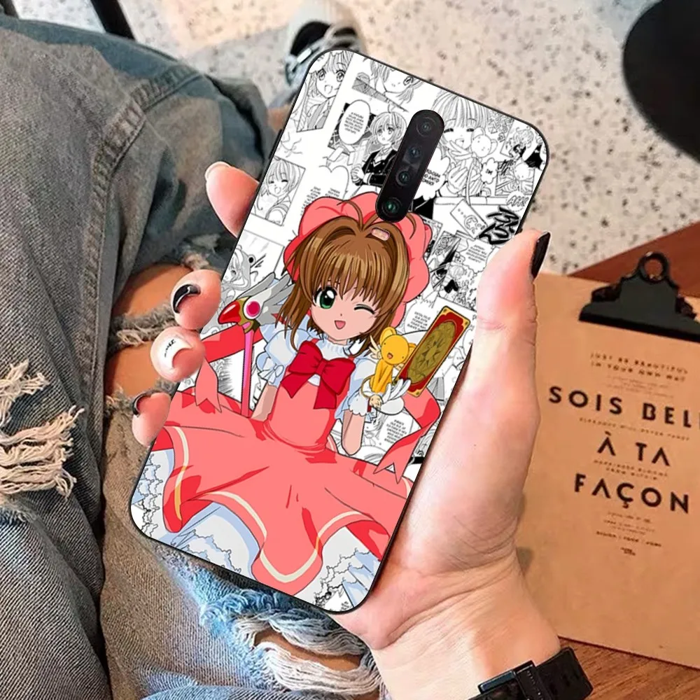 CardCaptor Sakura Anime Phone Case For Redmi 5 6 7 8 9 10 Plus Pro 6 7 8 9 A GO K20 K30 K40 Pro Plus F3 Fundas