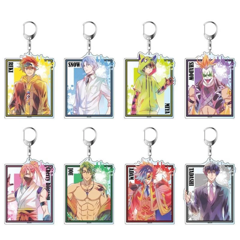 Anime SK8 the Infinity Reki Kyan/Langa Acrylic Keychain Pendant Bag Car Keychain Cell Phone Pendant Present Fans Gifts 6cm