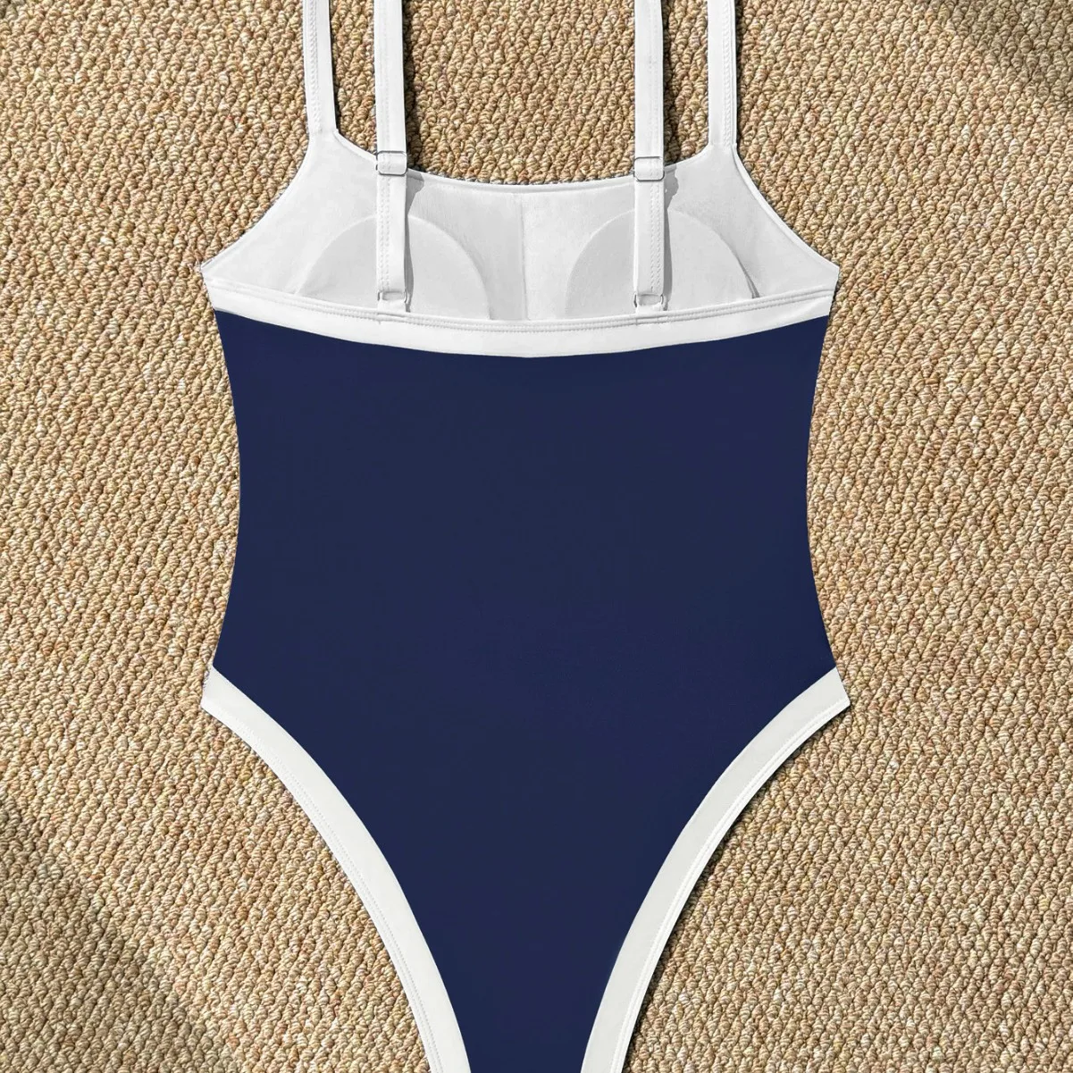 2025年新作 欧米風 ワンピース水着 セクシー 無地 タイト チューブトップ ビキニ水着 レディース