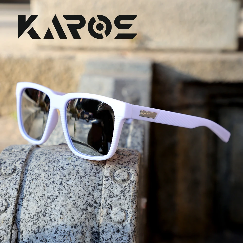 KAROS Professional Polarized Sports Sunglasses UV400 Windproof for Cycling Running Outdoor Activities Eyewear High Performance