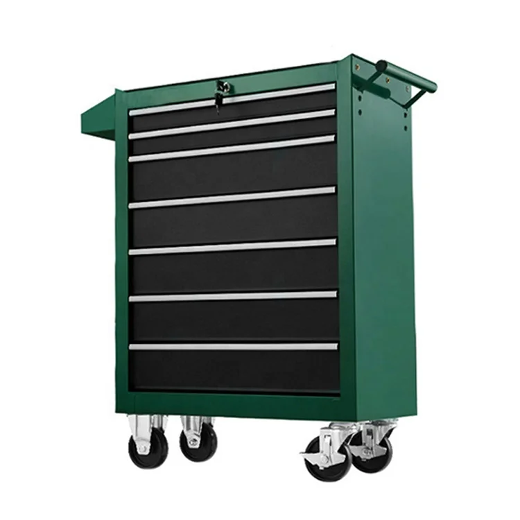 Complete rolling toolbox tool chest with tools