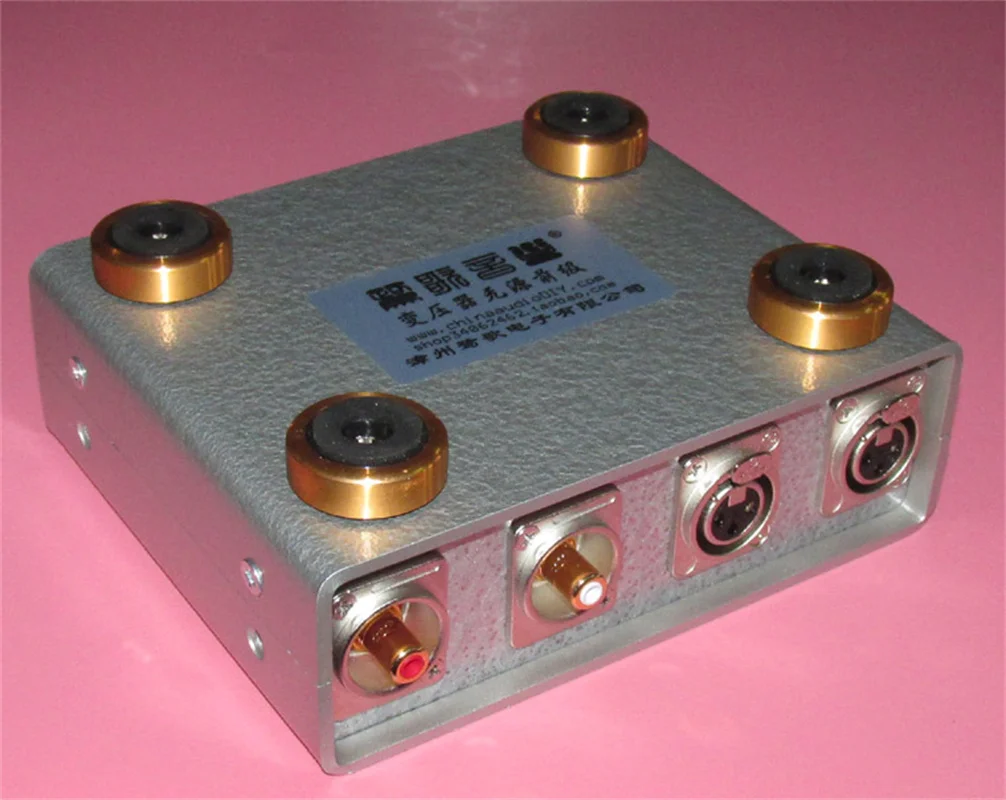 Permalloy 10K:90K Balanced to Single-ended  3 Times Signal Amplification Audio Transformer Response 20Hz-62KHz -0.4db