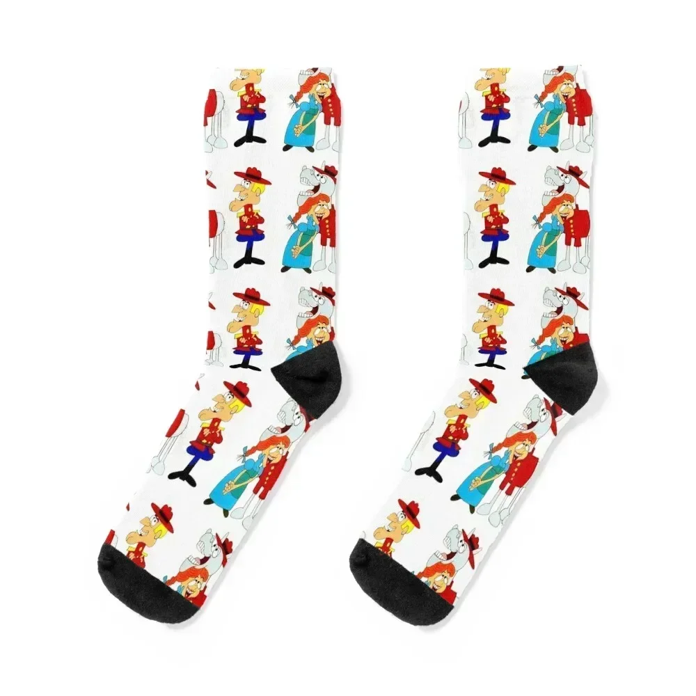 Dudley Do Right Socks hip hop fashionable Thermal man winter Run Girl'S Socks Men's