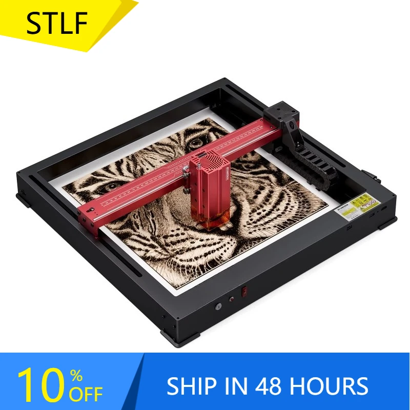 

Xiangyin AtomStack A12 PRO X12 PRO 12W Engraver Unibody Frame No Assembly Required APP Control Engraving And Cutting
