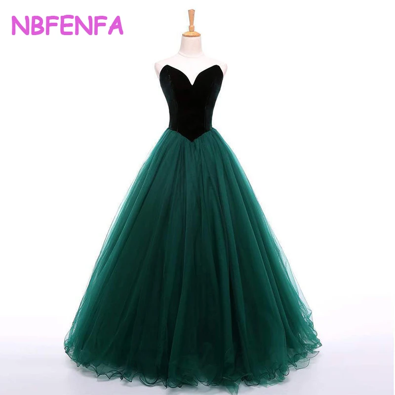 Sexy Strapless Chiffon Quinceanera Dress Elegant Evening Prom Long Party Dresses for Women Summer 2024 Formal Occasions Dress