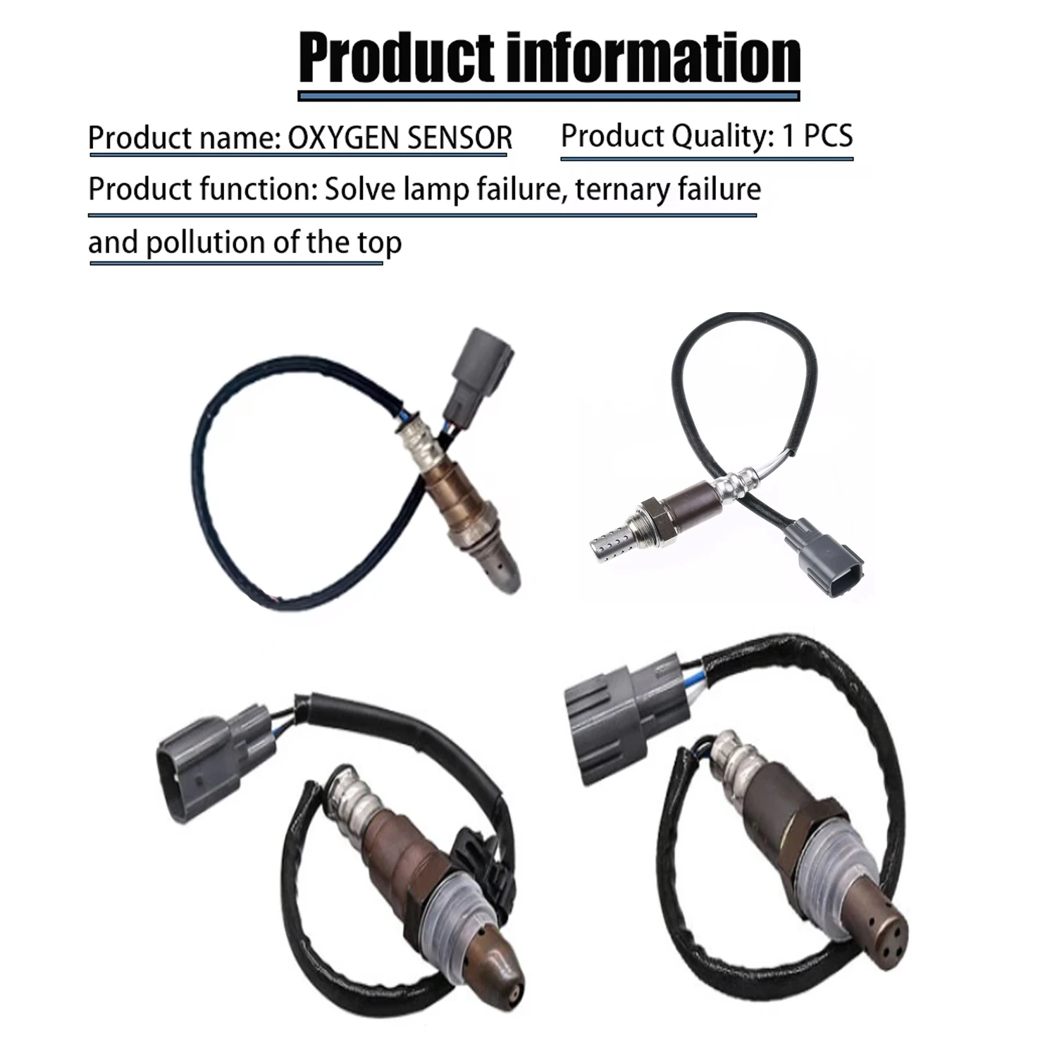 New Upstream & Downstream Oxygen Sensor O2 Sensor 234-9154 234-4927 234-9155 234-4925 For TOYOTA Avalon 2015 3.5L V6