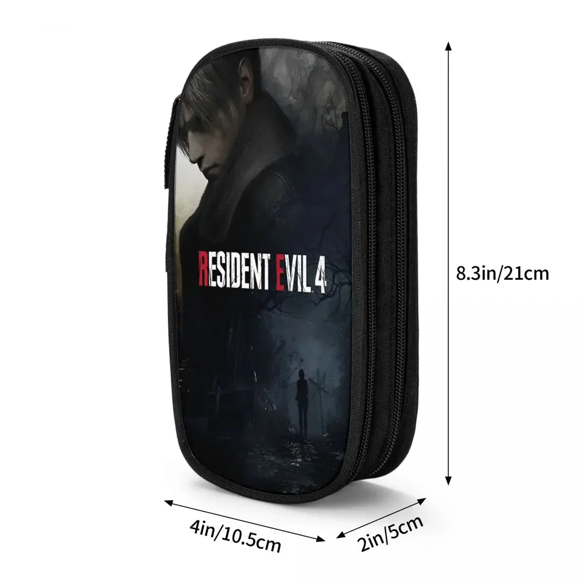 Resident Leon Eviled Pencil Cases New Game Umbrella Pen Box Bag Girl Boy Large Storage Students School Gift Pencilcases view 6