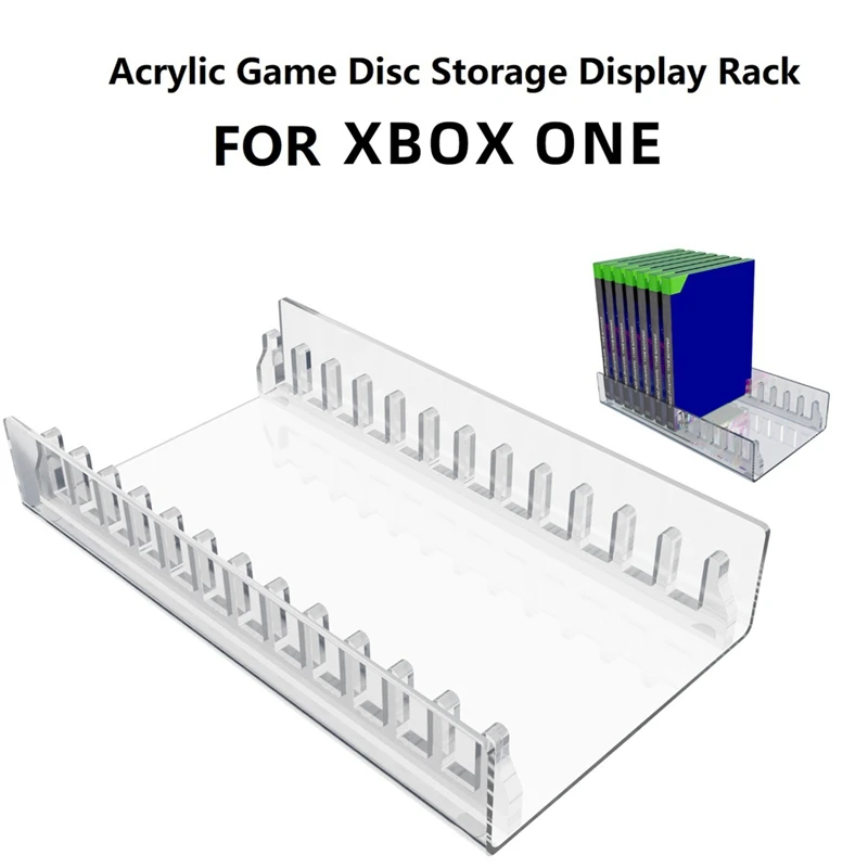 Video Game Storage Stand Tower for Game Disc, 12 Slots Game Disc Holder Vertical Storage Rack Display Rack