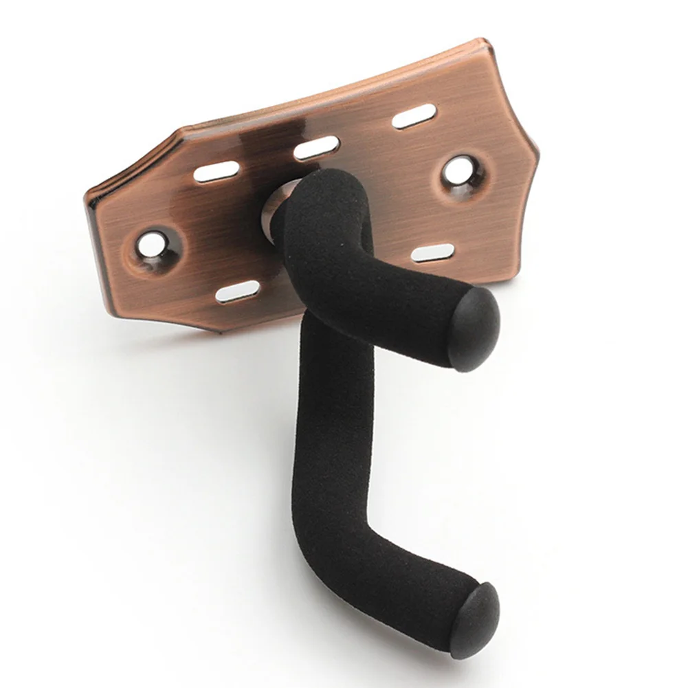 Guitar Ukulele Hook Metal Acoustic Guitar Hook Stand Non-Slip Mount Wall-Mounted Suitable for Guitars Basses Guitar Accessories - view 4